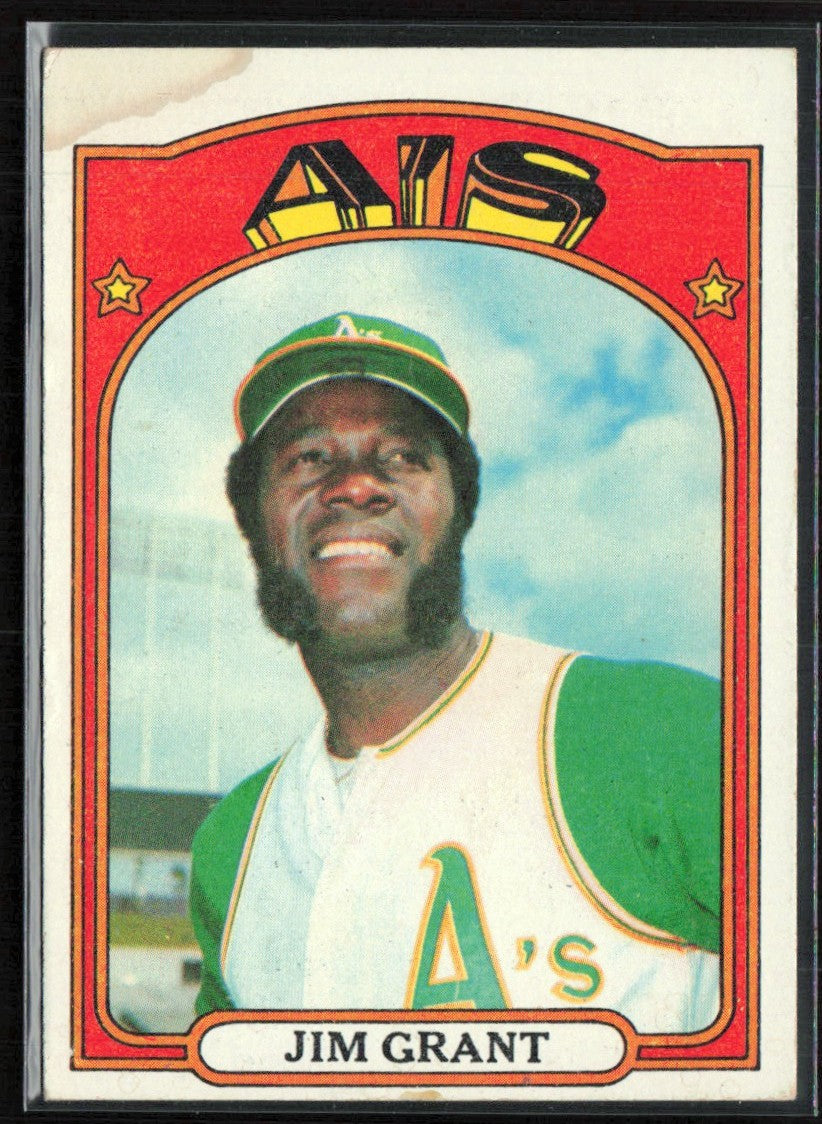 Jim Grant 1972 Topps #111 Oakland Athletics