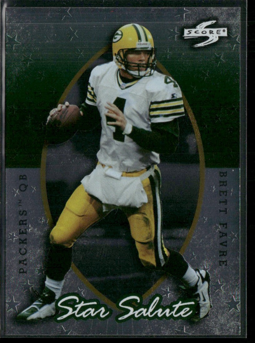 Brett Favre 1998 Score Star Salute #11 Green Bay Packers