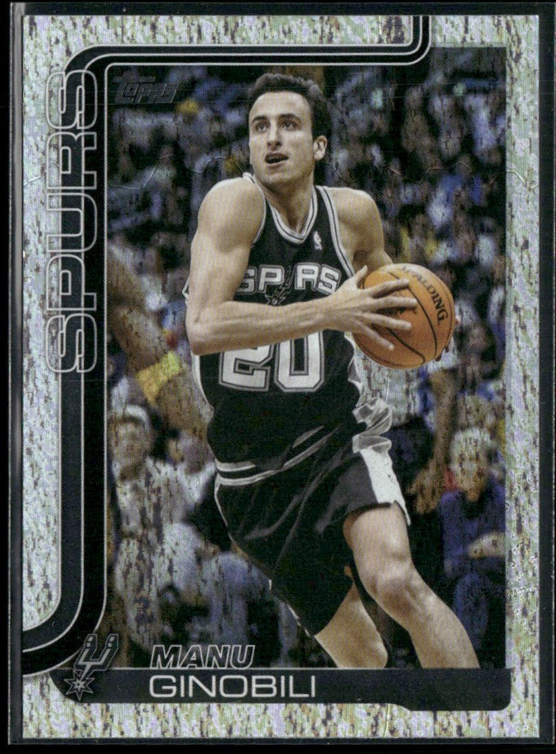 Manu Ginobili 2025 Topps Holo Foil #262 San Antonio Spurs