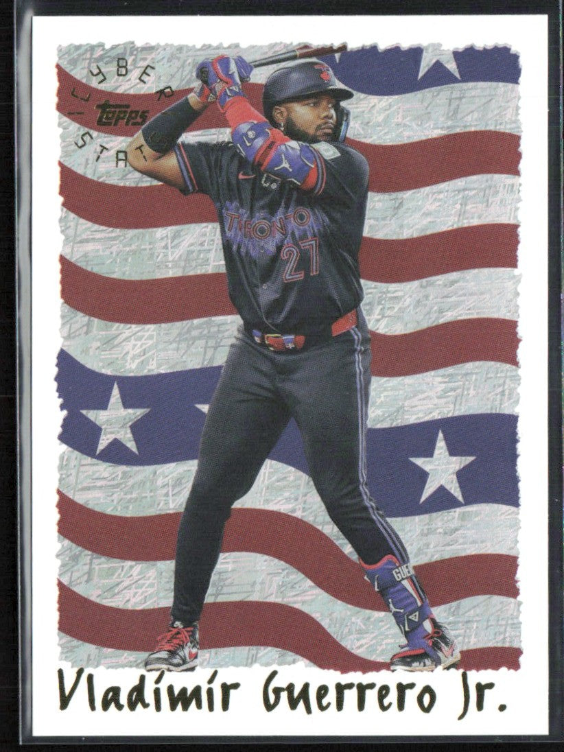 Vladimir Guerrero, Jr. 2025 Topps Archives Cyberstats #95C23 Montreal Expos