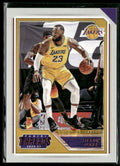 LeBron James 2020 Panini Chronicles Threads #85 Los Angeles Lakers