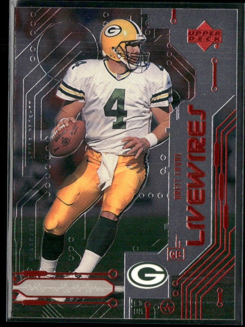 Brett Favre 1999 Upper Deck Livewires #L6 Green Bay Packers