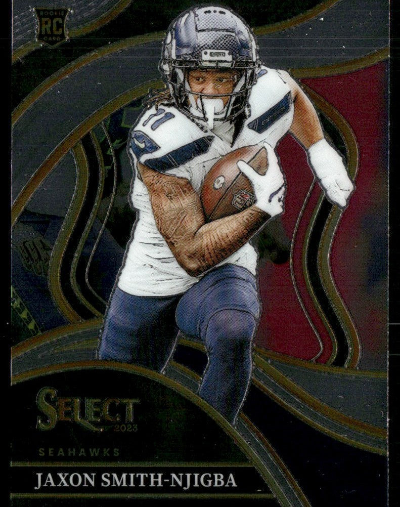 Jaxon Smith-Njigba 2023 Panini Select Club RC #259 Seattle Seahawks
