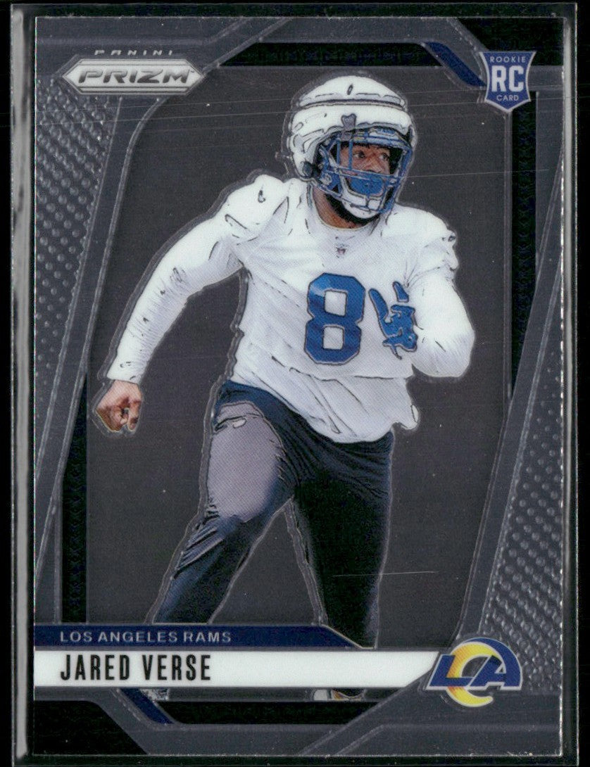 Jared Verse 2024 Panini Prizm RC #341 Los Angeles Rams