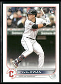 Steven Kwan 2022 Topps Update RC #US261 Cleveland Guardians