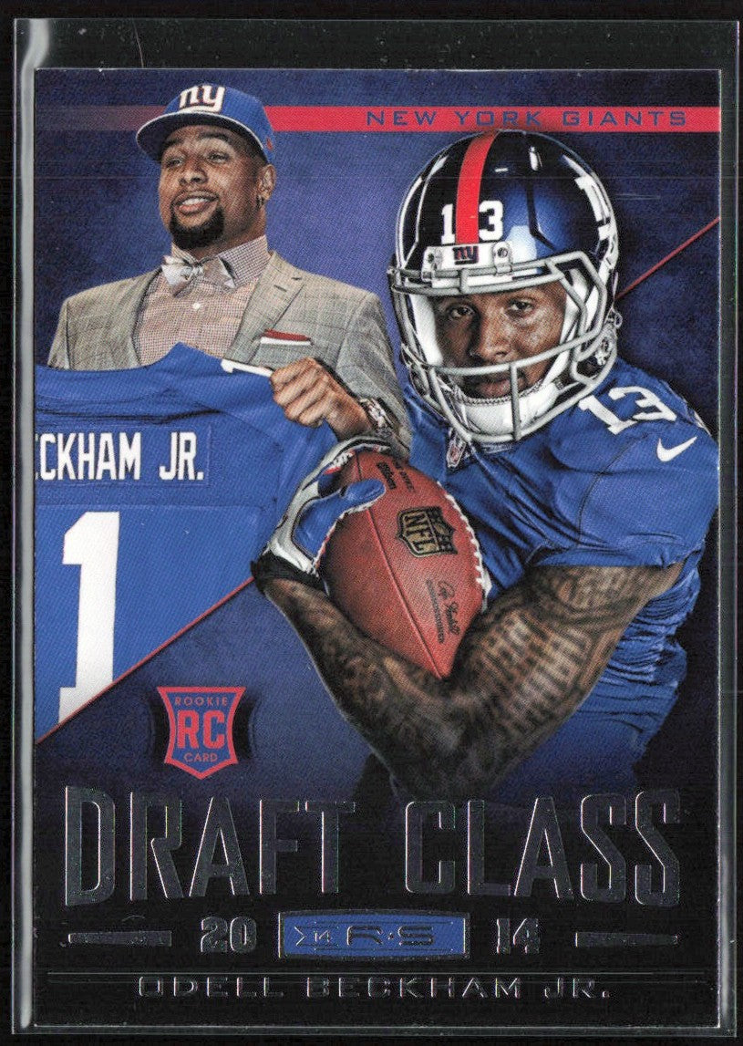 Odell Beckham Jr. 2014 Panini Rookies & Stars Draft Class RC #DC-12