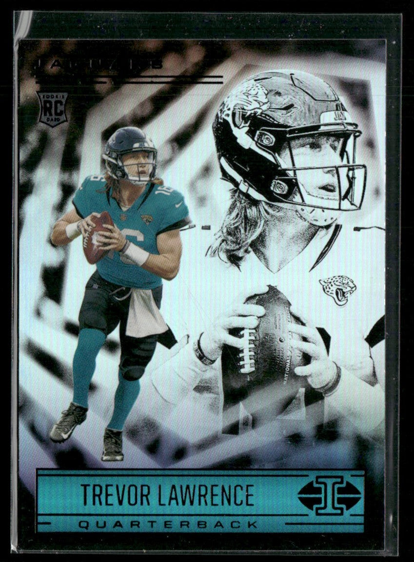 Trevor Lawrence 2021 Panini Illusions RC #59 Jacksonville Jaguars