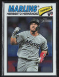 Heriberto Hernandez 2026 Topps Heritage Chrome RC #323 Miami Marlins