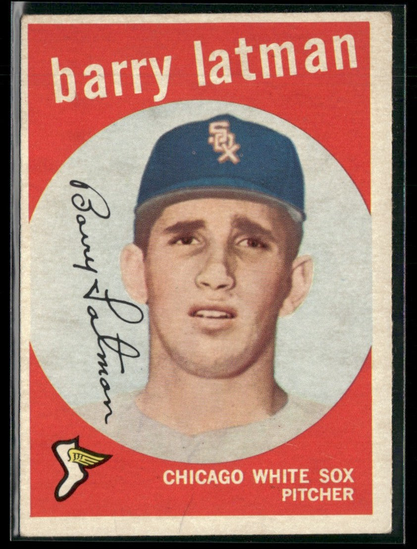 Barry Latman 1959 Topps #477 Chicago White Sox