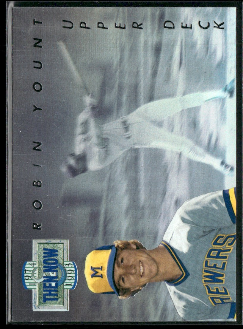 Robin Yount 1993 Upper Deck Then and Now #TN15 Milwaukee Brewers