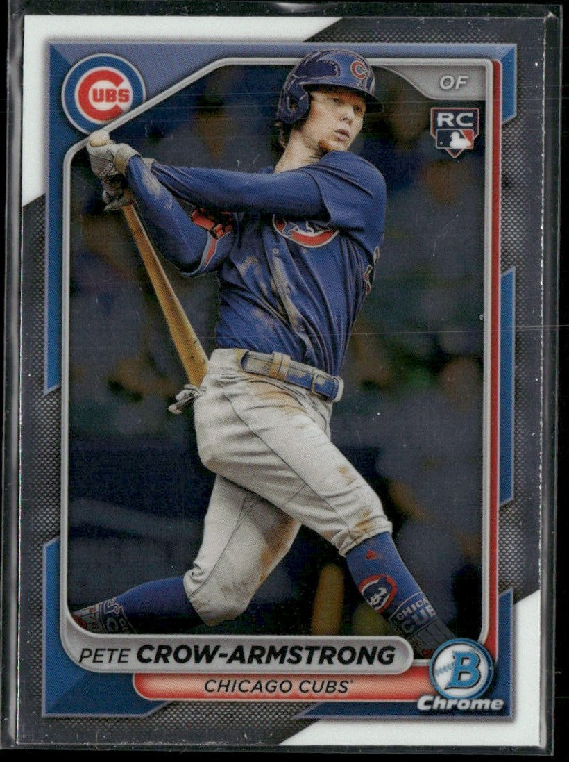 Pete Crow-Armstrong 2024 Bowman Chrome RC #45 Chicago Cubs