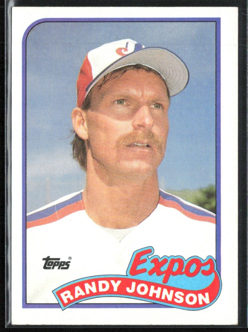 Randy Johnson 1989 Topps RC #647 Montreal Expos