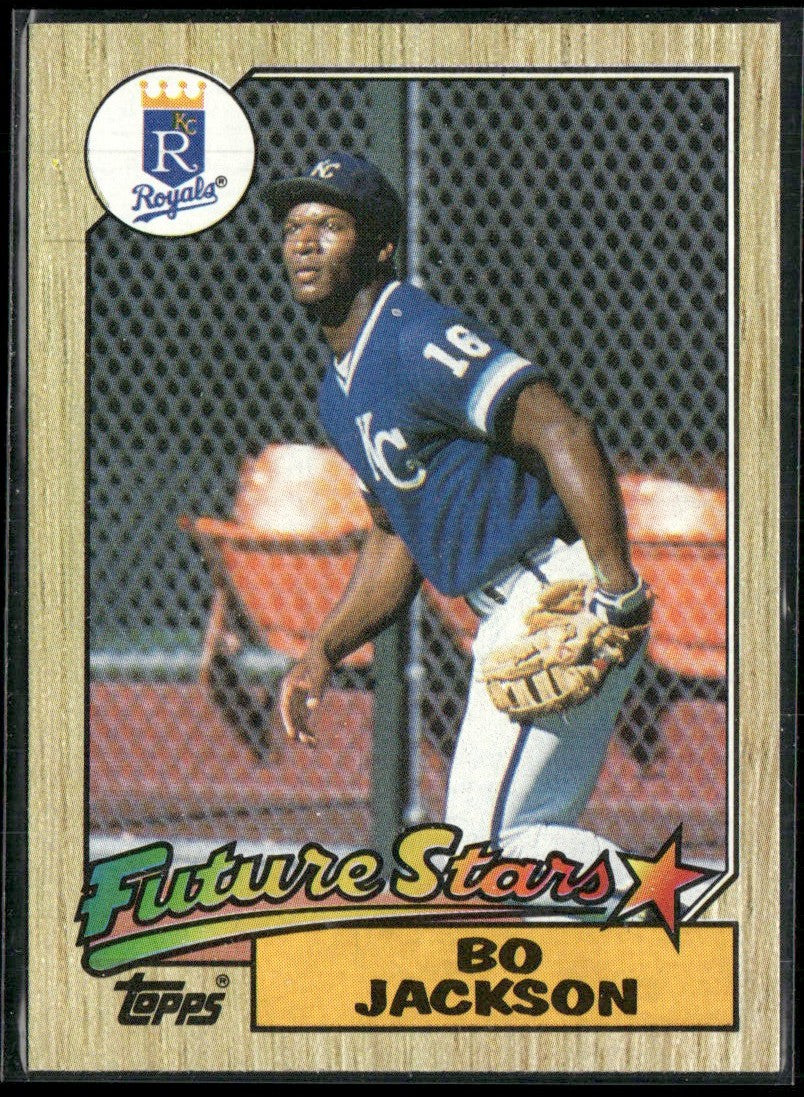 Bo Jackson 1987 Topps RC #170 Kansas City Royals