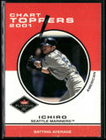Ichiro Suzuki 2001 Fleer Platinum Chart Toppers RC #416 Seattle Mariners
