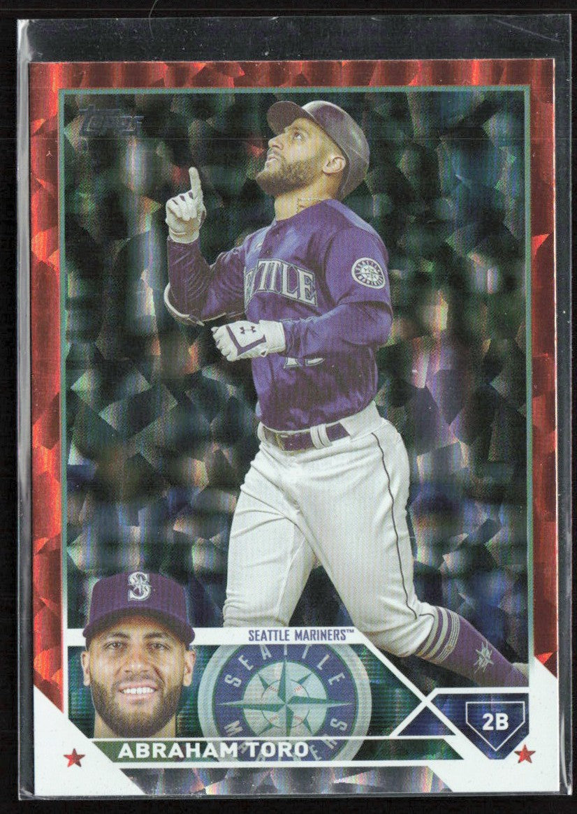 Abraham Toro 2023 Topps Orange Foil /299 #297 Seattle Mariners
