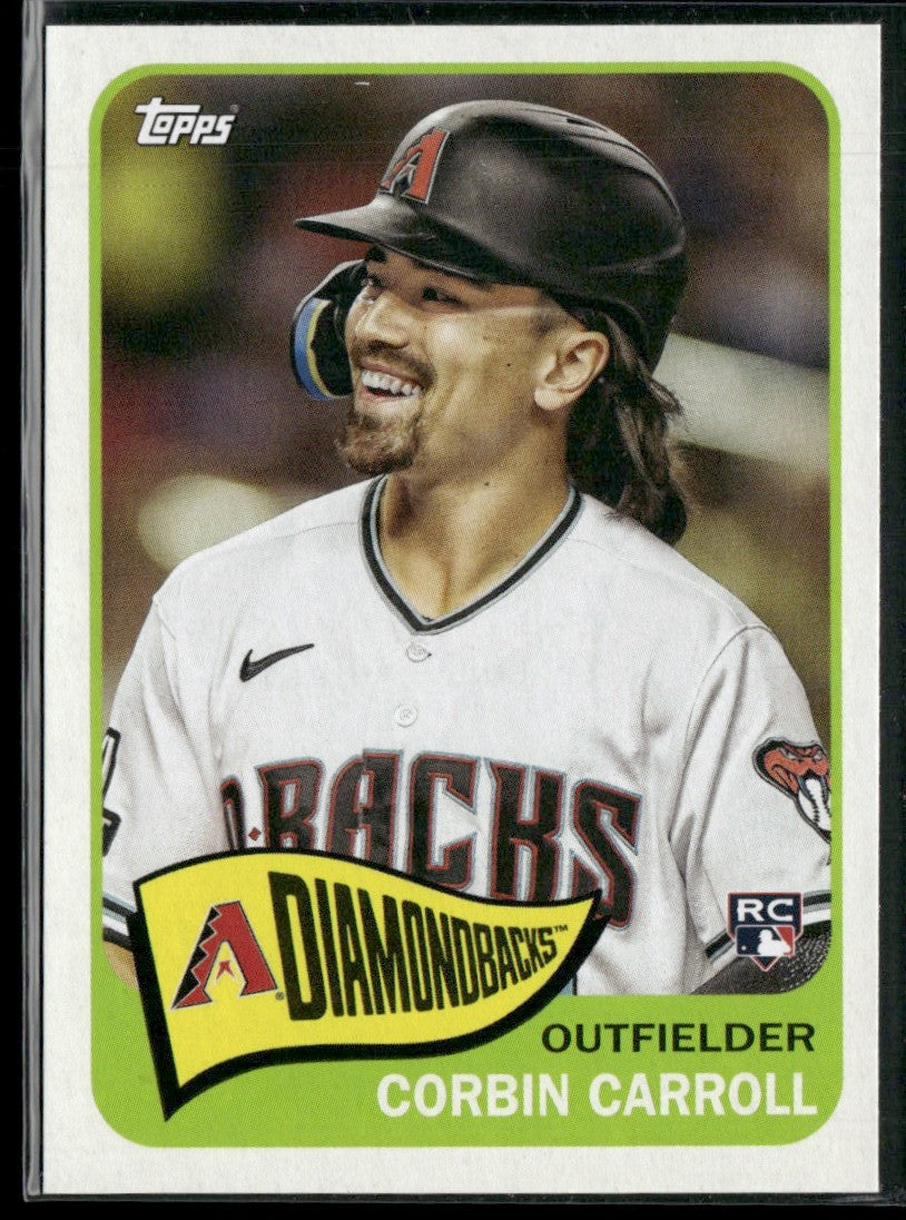 Corbin Carroll 2023 Topps Archives RC #180 Arizona Diamondbacks