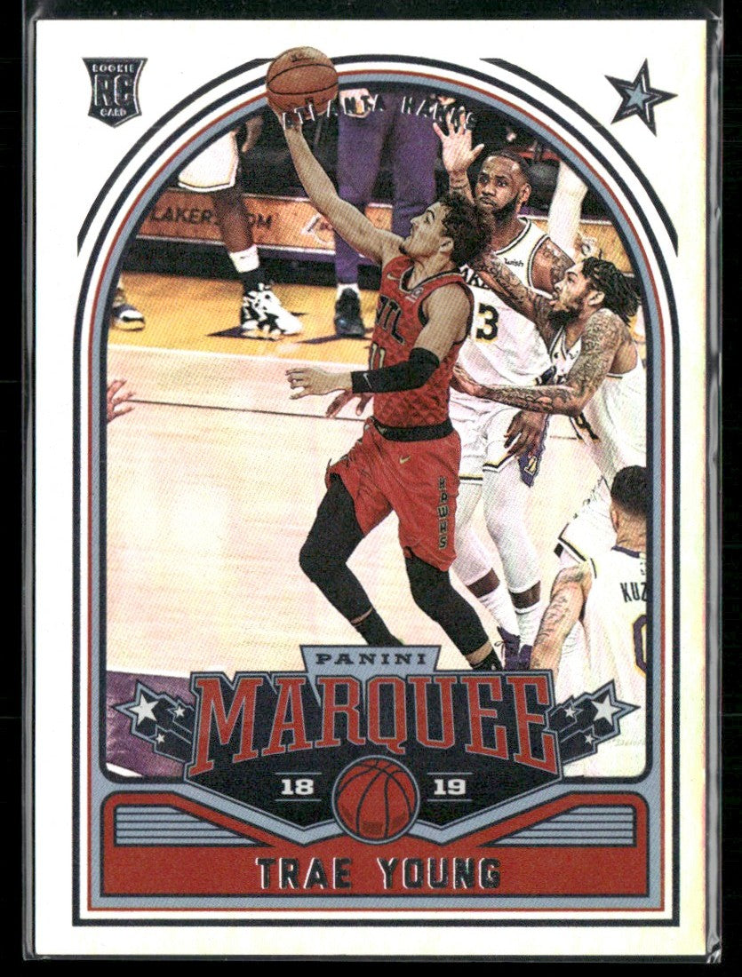 Trae Young 2018 Panini Chronicles RC #247 Atlanta Hawks