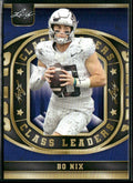 Bo Nix 2024 Leaf Class Leaders Blue #CL-1 Oregon Ducks