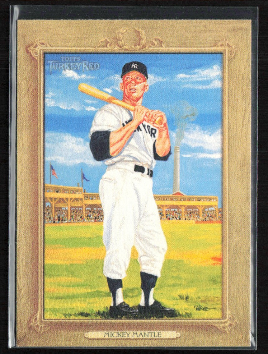 Mickey Mantle 2007 Topps Turkey Red #34 New York Yankees