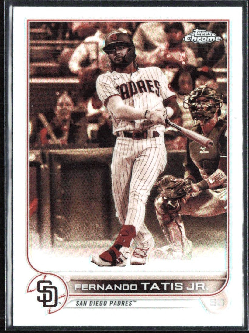 Fernando Tatis Jr. 2022 Topps Chrome Sepia Refractor #150 San Diego Padres
