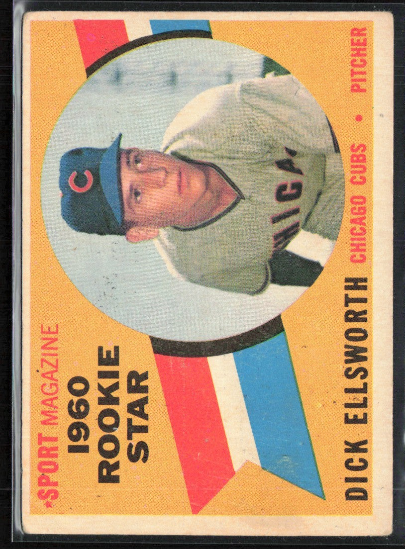 Dick Ellsworth 1960 Topps RC #125.0 Chicago Cubs