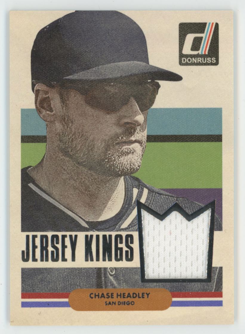 Chase Headley 2015 Donruss Jersey Kings Jersey #12 San Diego Padres