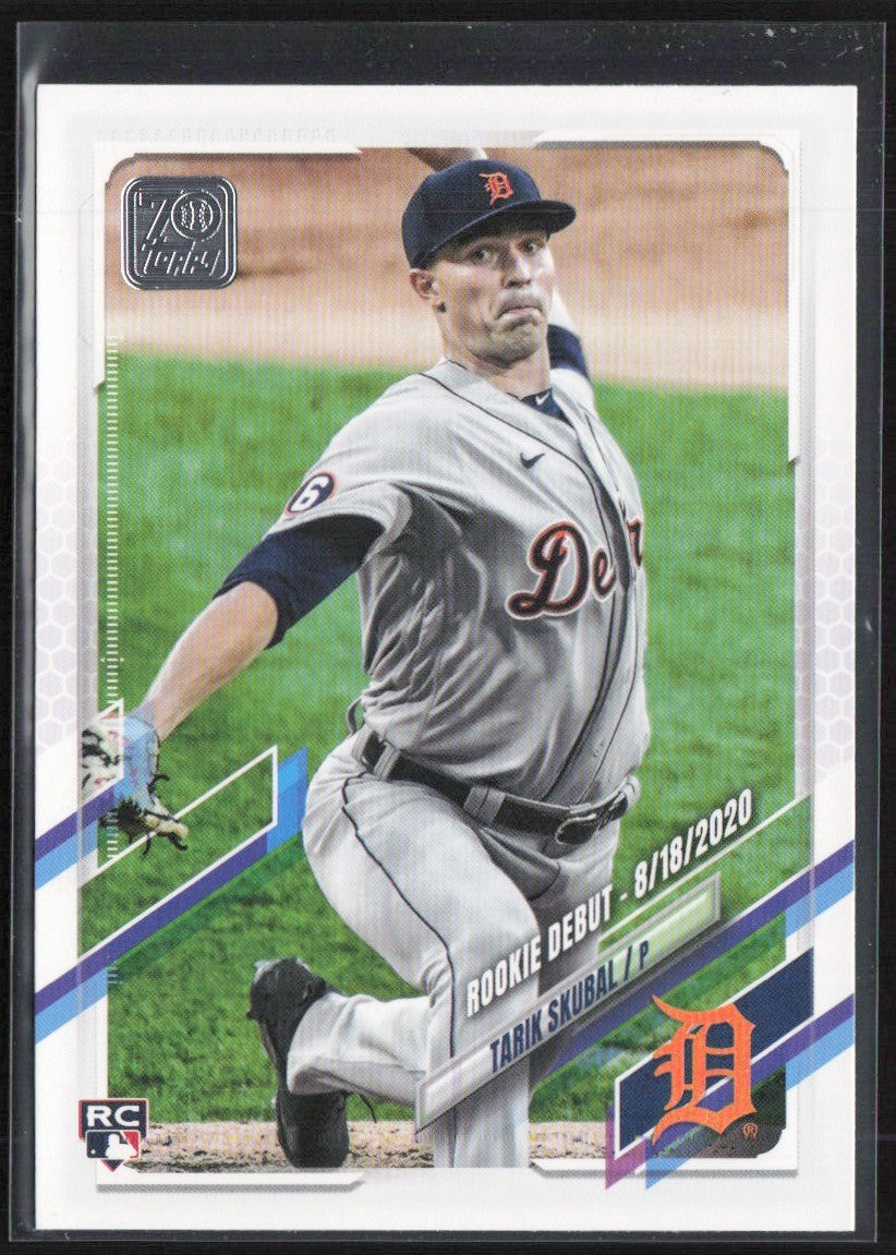 Tarik Skubal 2021 Topps Update RC #US284 Detroit Tigers