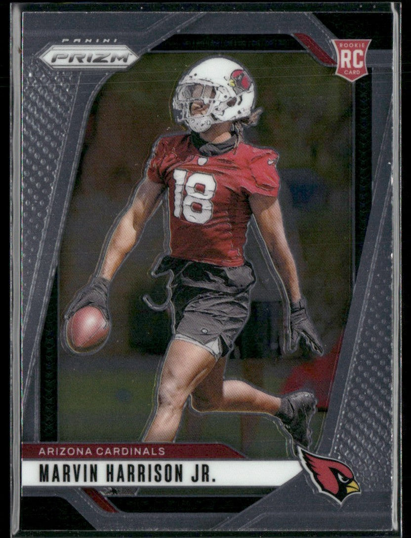 Marvin Harrison Jr. 2024 Panini Prizm RC #375 Arizona Cardinals