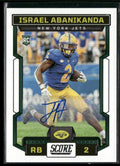 Israel Abanikanda 2023 Score RC AUTO #326 New York Jets