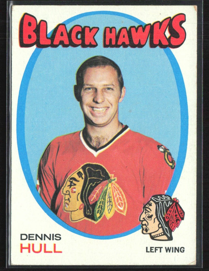 Dennis Hull 1971 Topps #85 Chicago Blackhawks