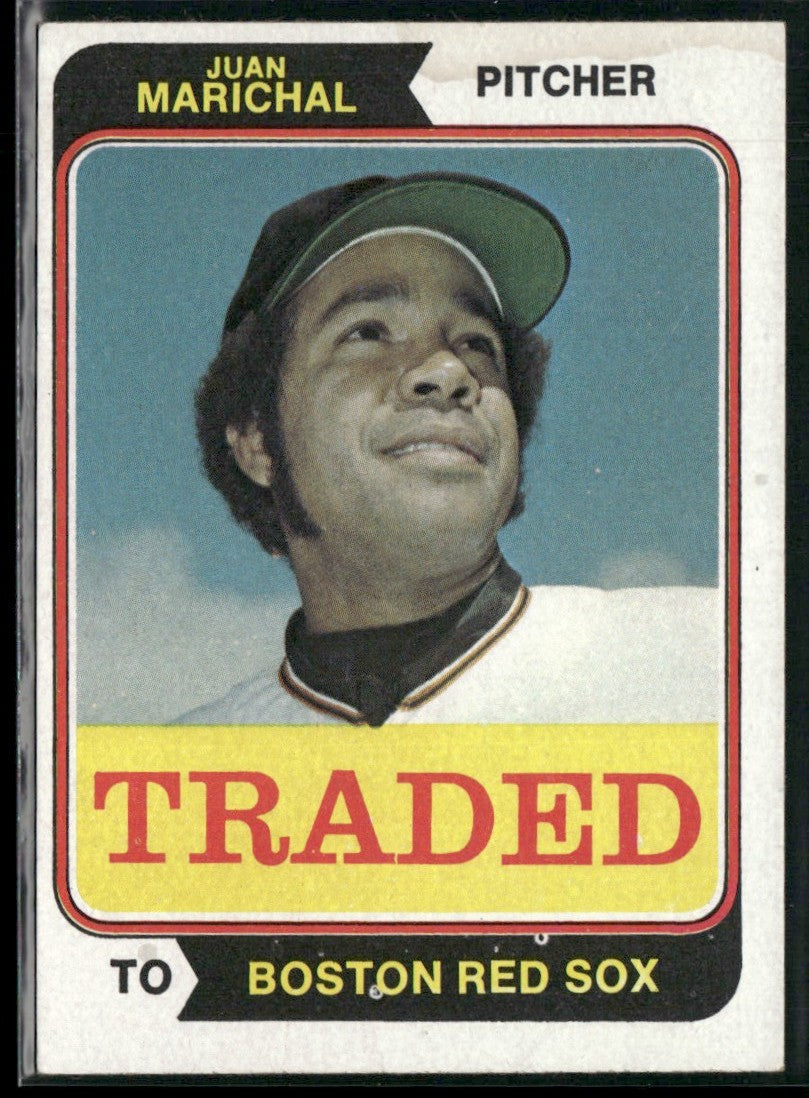 Juan Marichal 1974 Topps Traded #330T Boston Red Sox