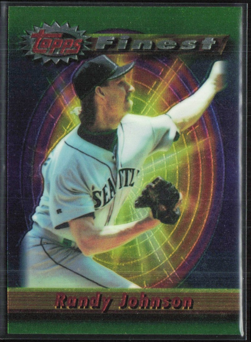 Randy Johnson 1994 Topps Finest #213 Seattle Mariners