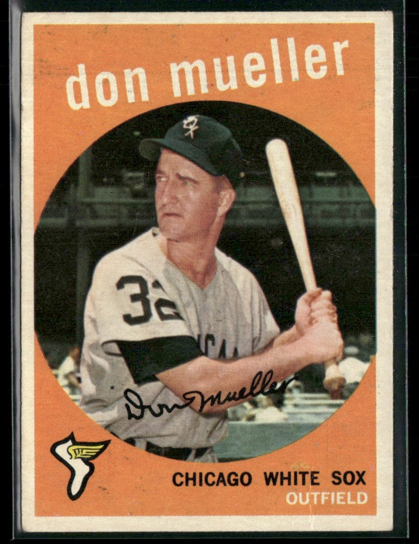 Don Mueller 1959 Topps #368 Chicago White Sox