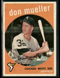 Don Mueller 1959 Topps #368 Chicago White Sox
