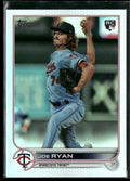 Joe Ryan 2022 Topps Rainbow Foil RC #390 Minnesota Twins