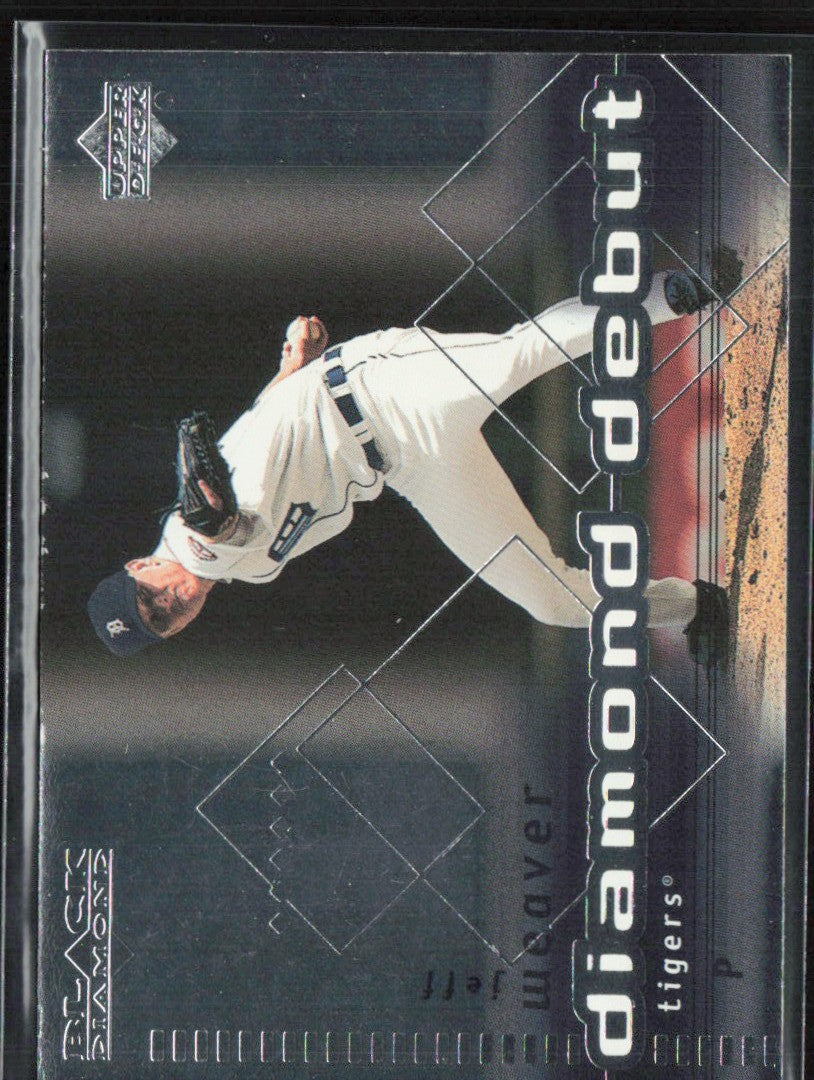 Jeff Weaver 1999 Upper Deck Black Diamond Debut RC #101 Detroit Tigers