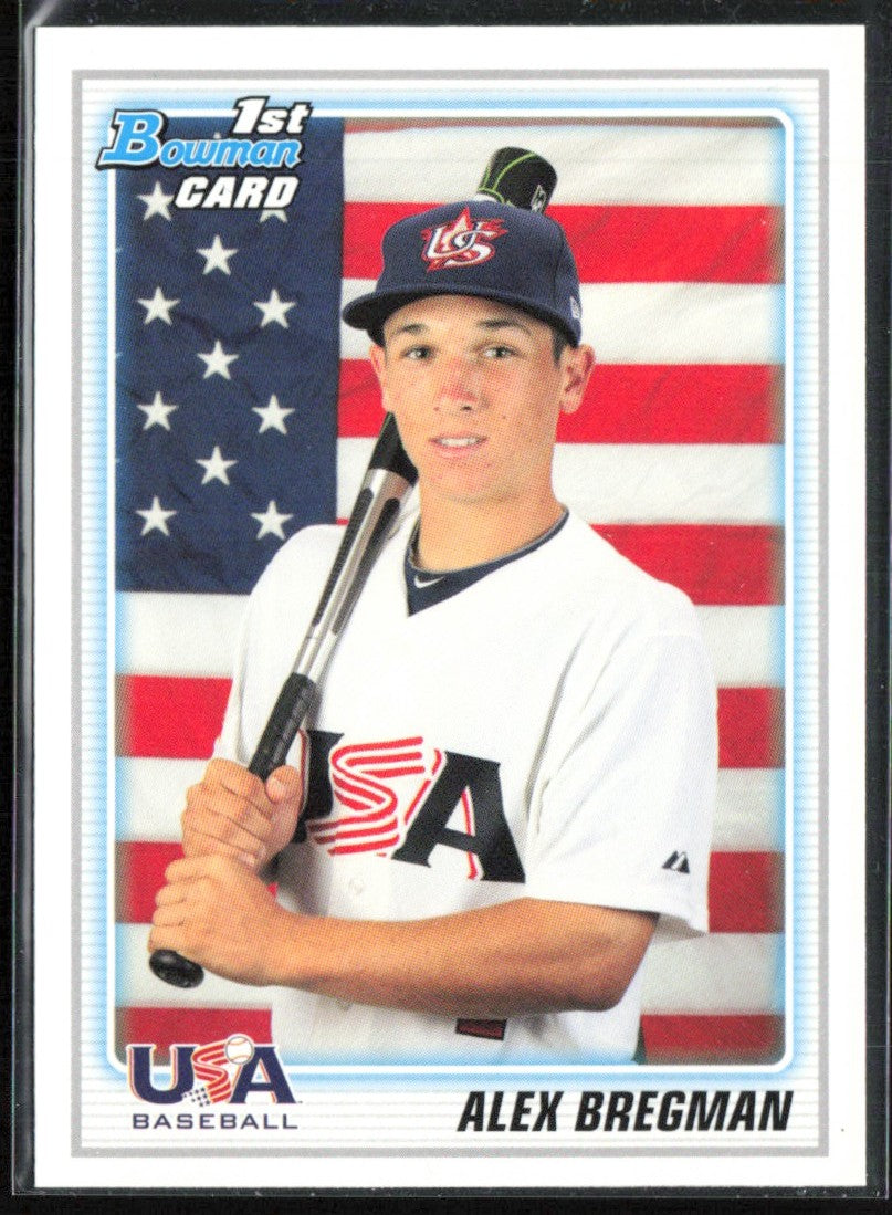 Alex Bregman 2010 Bowman Draft Picks & Prospects #BDPP95 USA
