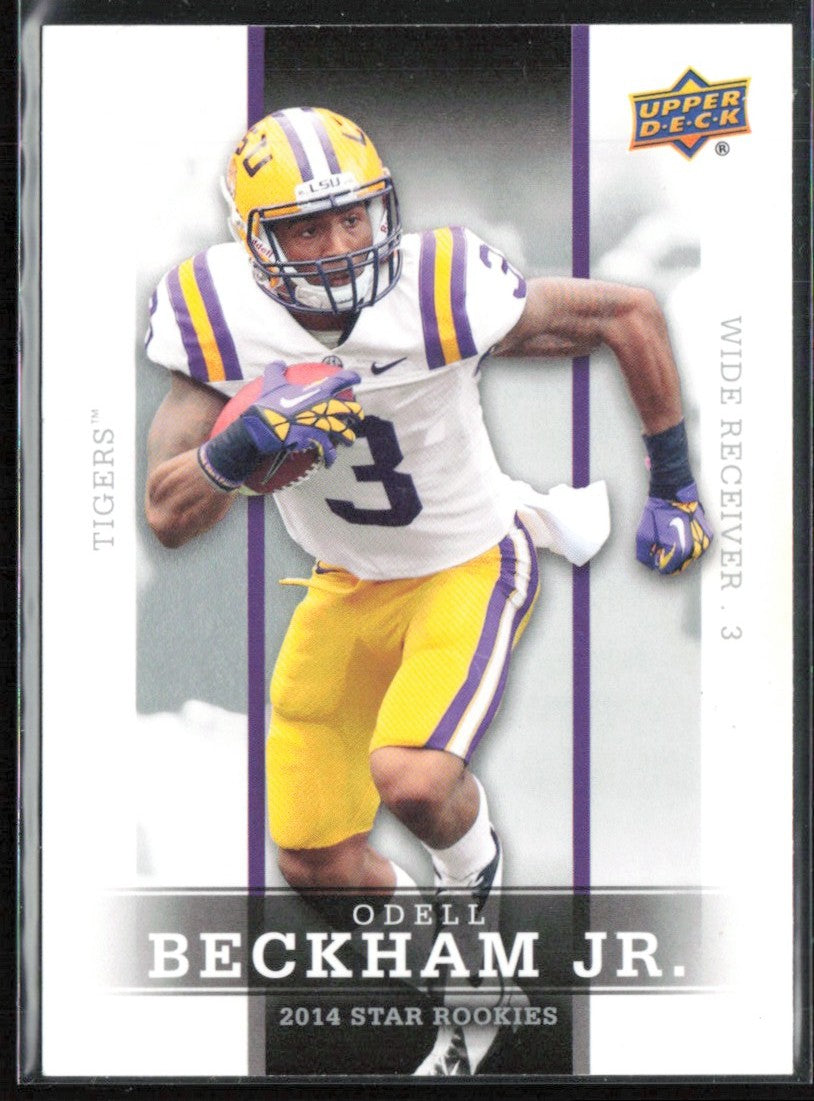 Odell Beckham Jr. 2014 Upper Deck Star Rookies RC #11 LSU Tigers