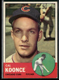 Cal Koonce 1963 Topps RC #31 Chicago Cubs