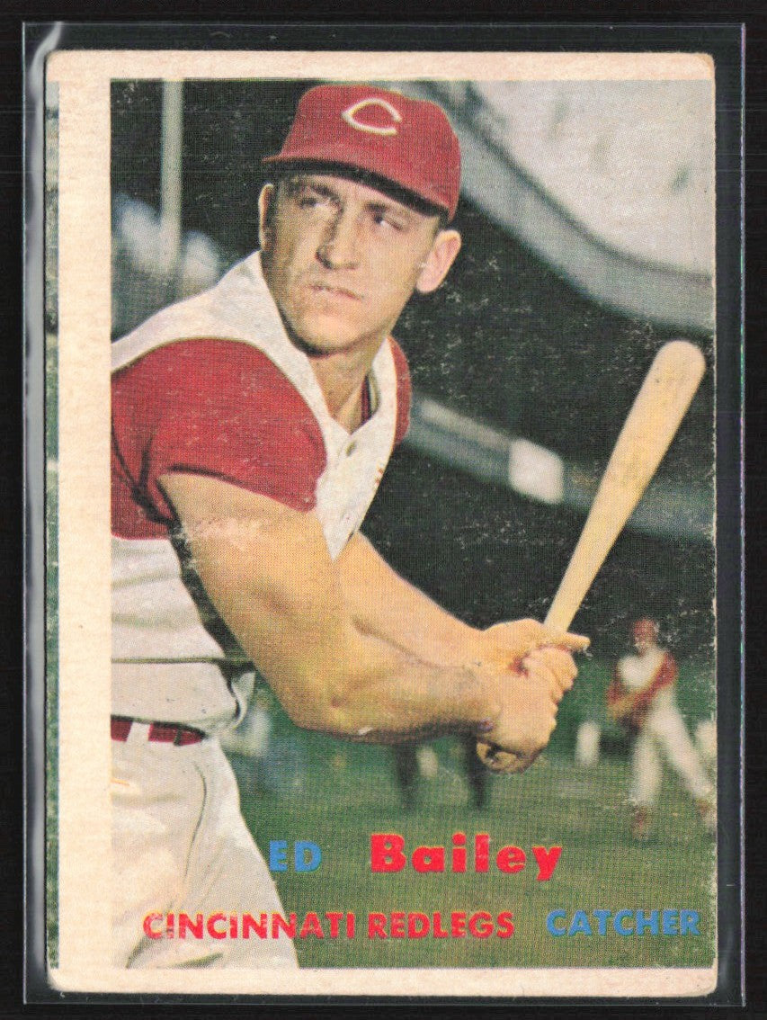 Ed Bailey 1957 Topps #128 Cincinnati Reds
