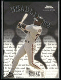 Barry Bonds 1999 Fleer Sports Illustrated Headliners #14 San Francisco Giants