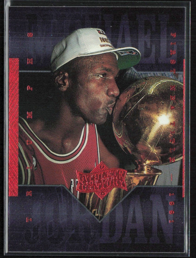 Michael Jordan 1999 Upper Deck Athlete of the Century #3 Chicago Bulls