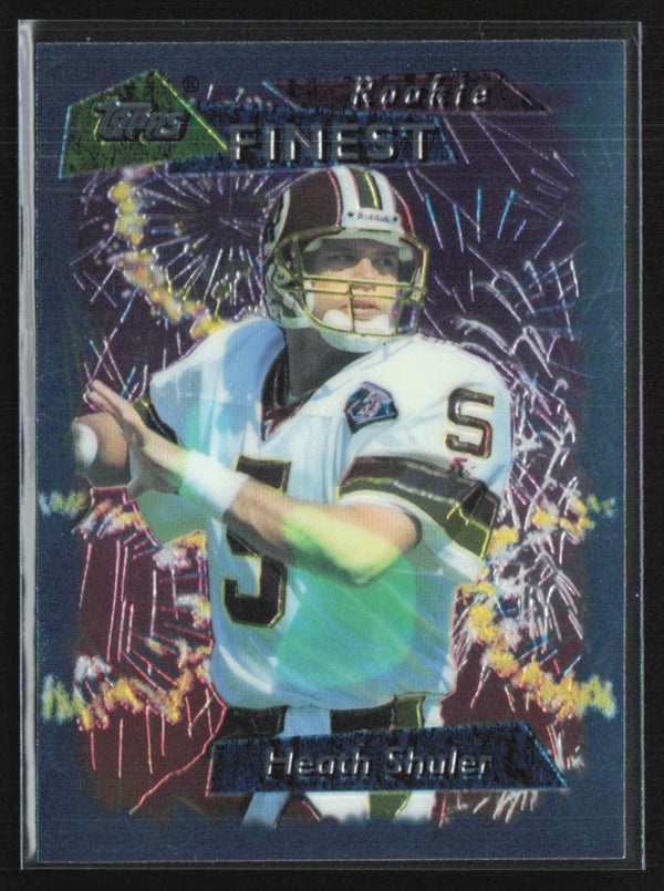 Heath Shuler 1995 Topps Finest RC #75 Washington Redskins