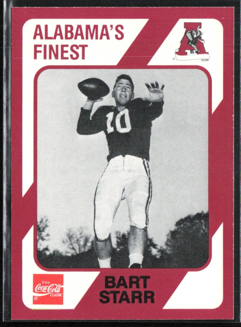 Bart Starr 1989 Collegiate Collection Alabama's Finest #267 Alabama Crimson Tide