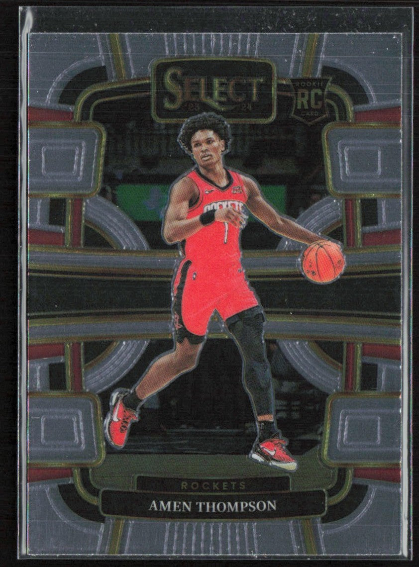 Amen Thompson 2023 Panini Select Concourse RC #96 Houston Rockets
