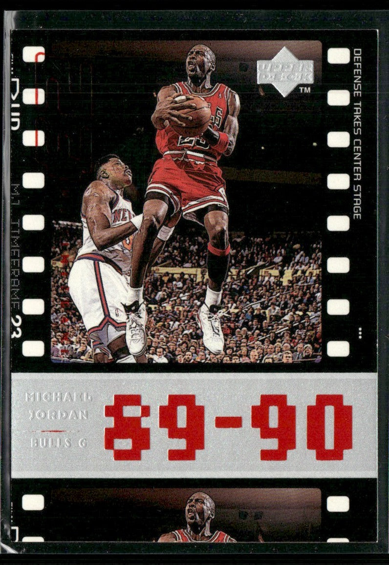 Michael Jordan 1998 Upper Deck MJ TimeFrame #40 Chicago Bulls