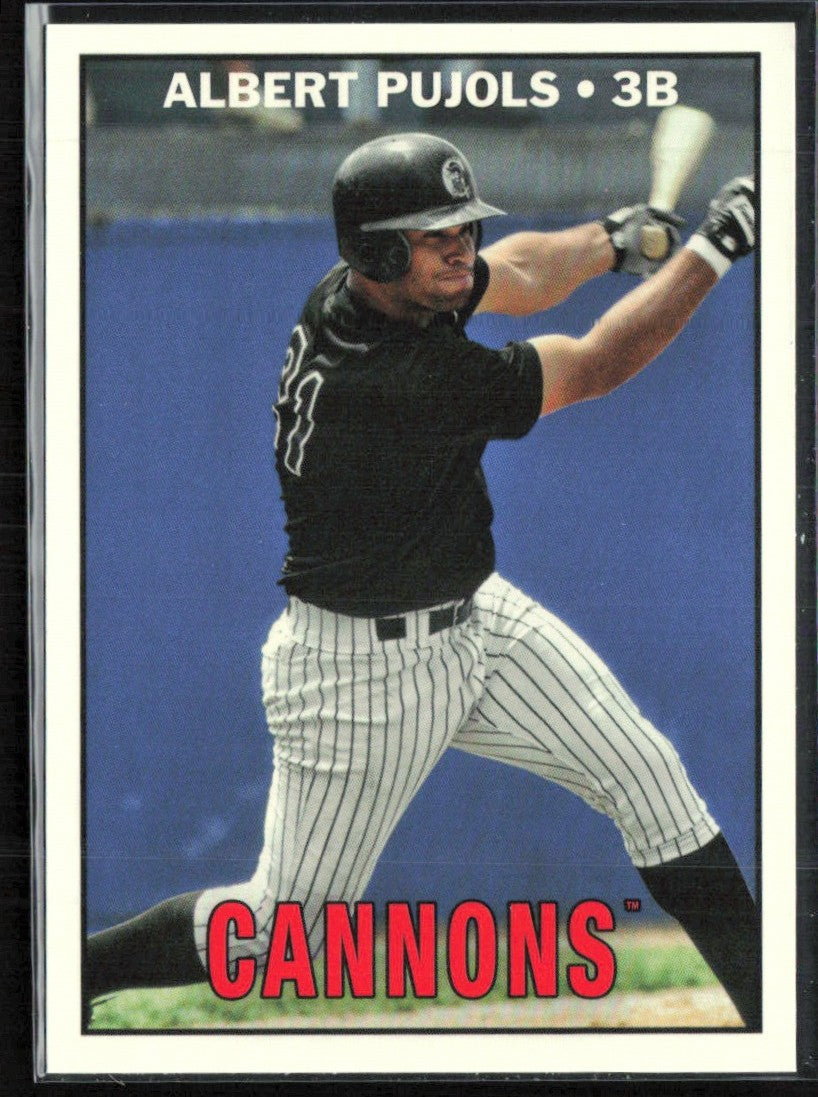 Albert Pujols 2023 Topps Pro Debut MiLB Legends #MILB-3 Potomac Cannons