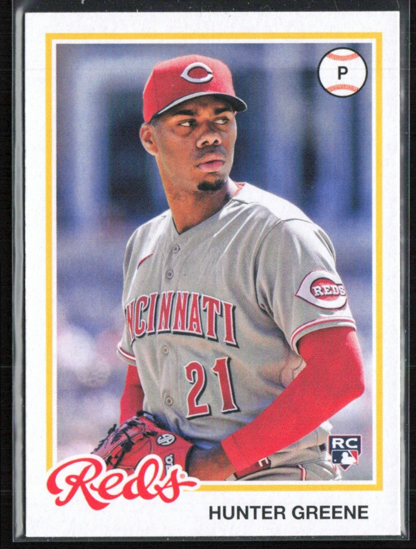 Hunter Greene 2022 Topps Archives RC #153 Cincinnati Reds