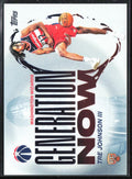 Tre Johnson III 2025 Topps Generation Now RC #GN-6 Washington Wizards