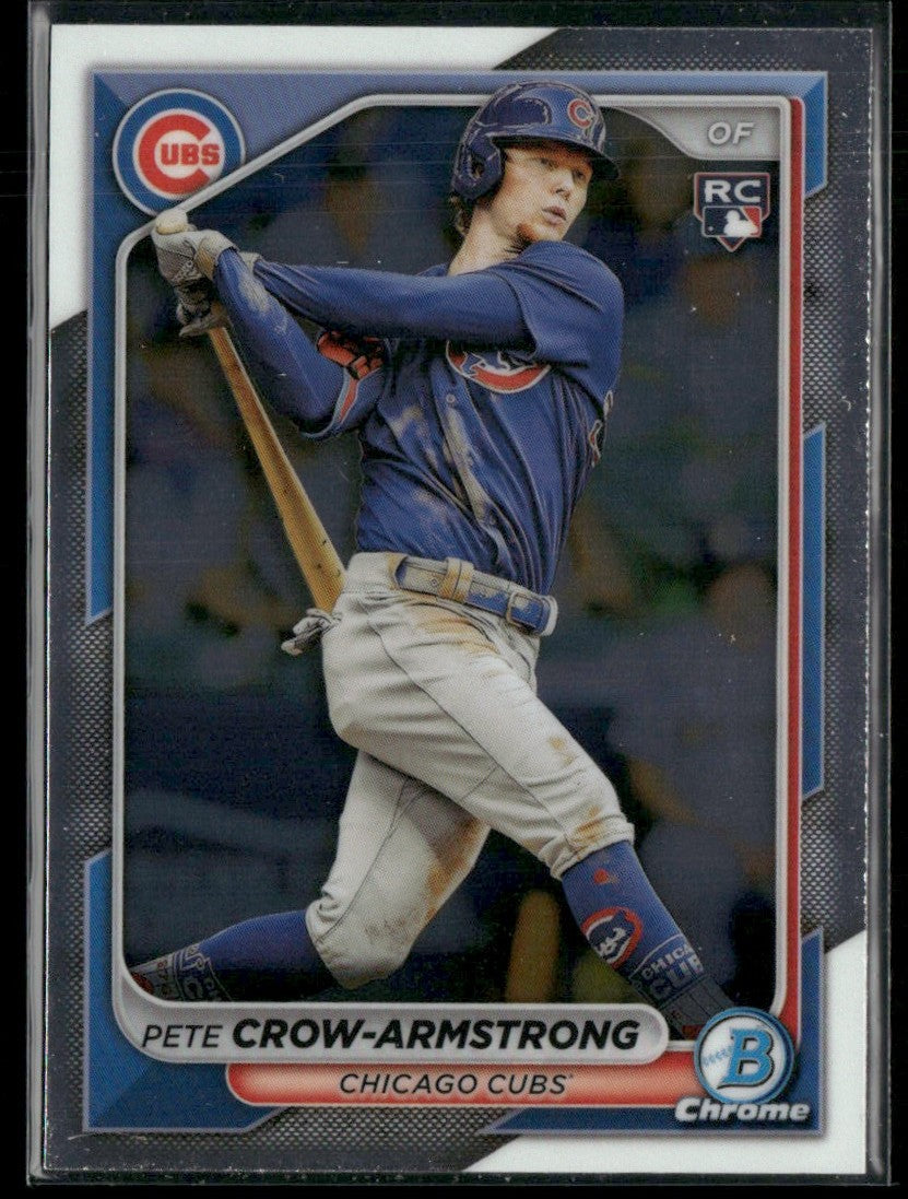 Pete Crow-Armstrong 2024 Bowman Chrome RC #45 Chicago Cubs